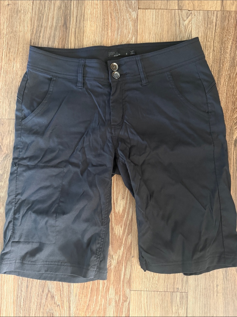 Prana Black Women's Bermuda Shorts